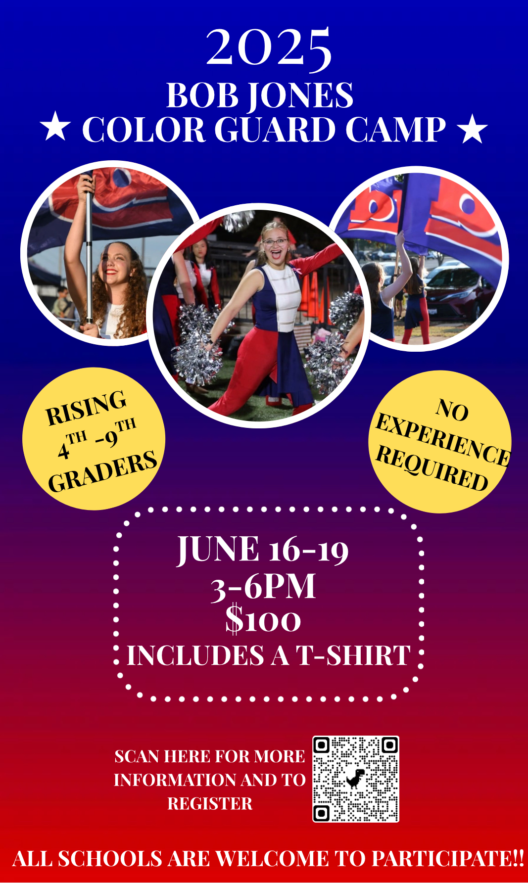 2025 Bob Jones Color Guard Camp